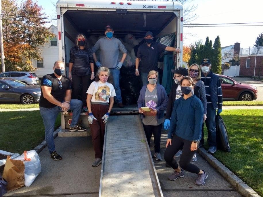 Partner James Burdi Volunteers in Clothing Drive